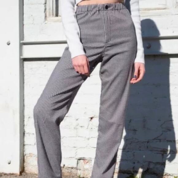 Brandy Melville Checkered Gingham Tilden Pants - Picture 1 of 10